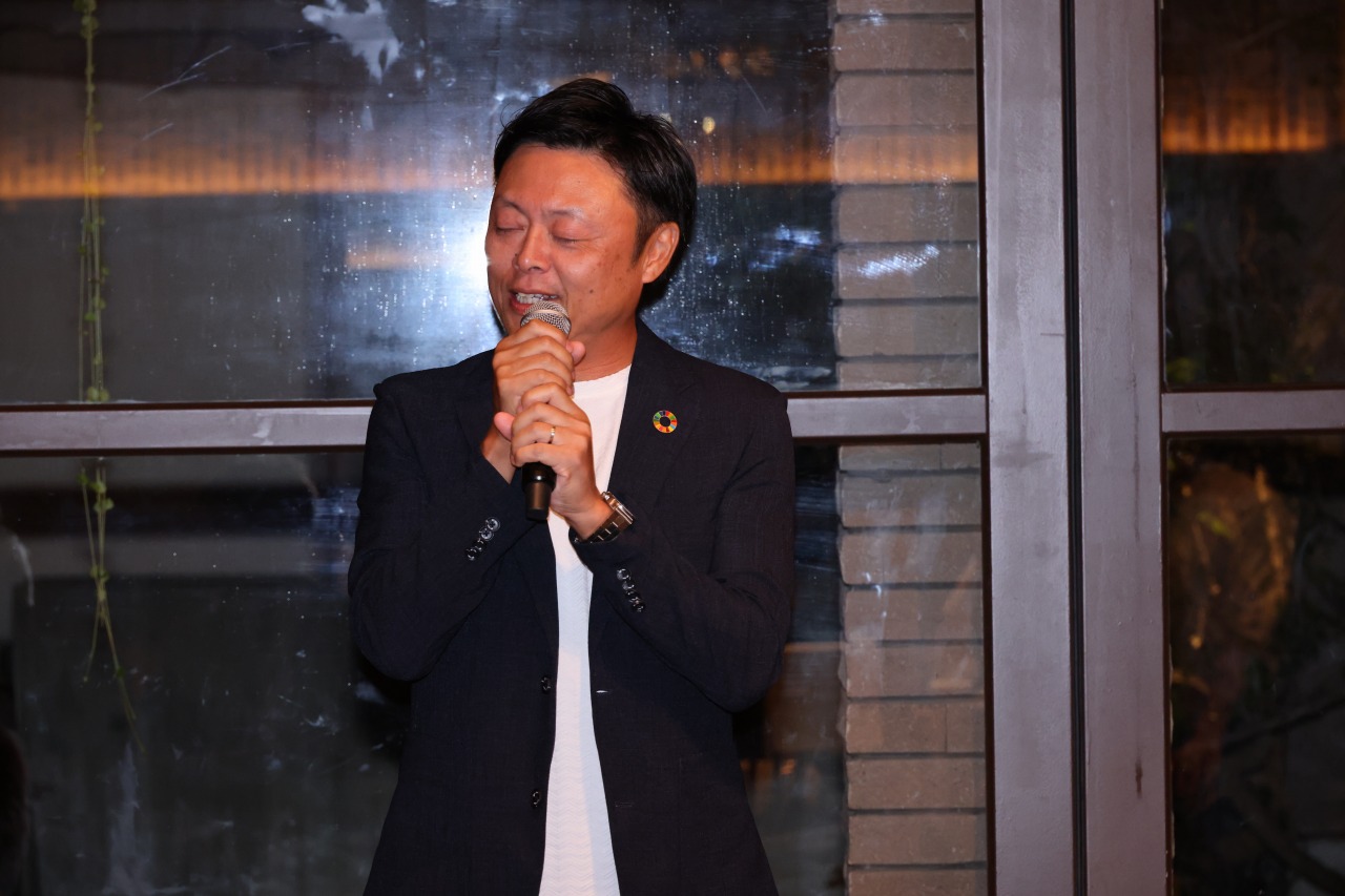 代表取締役の就任10周年記念パーティー