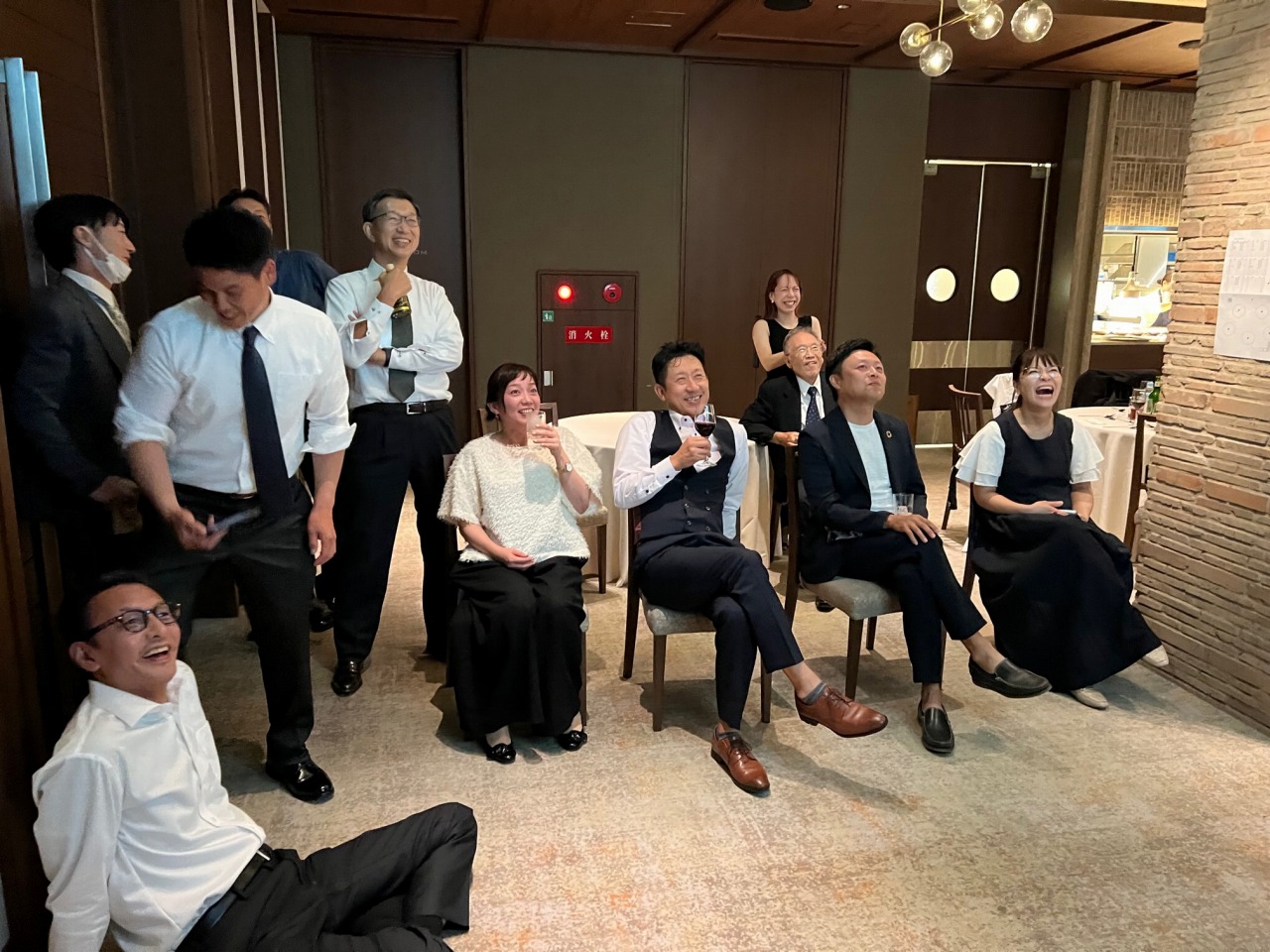 代表取締役の就任10周年記念パーティー