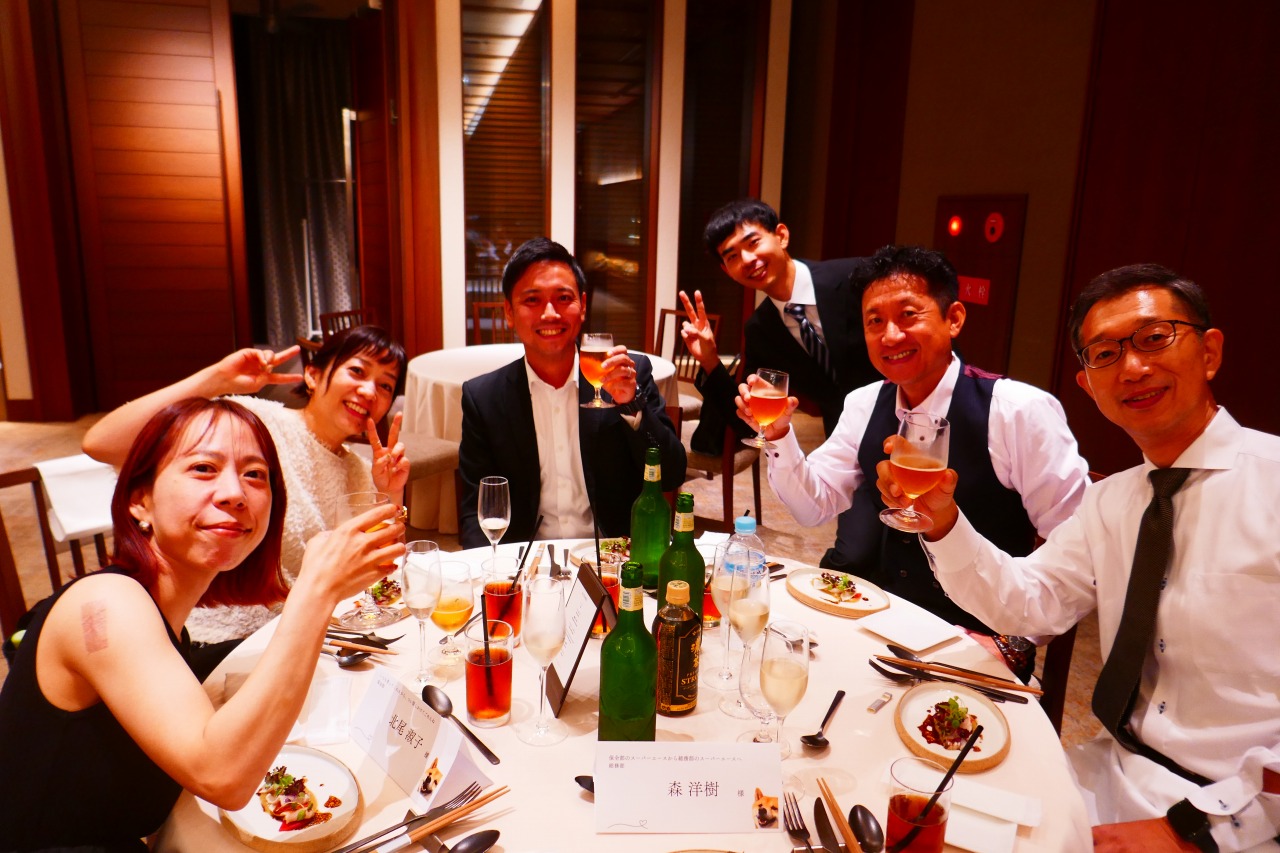 代表取締役の就任10周年記念パーティー