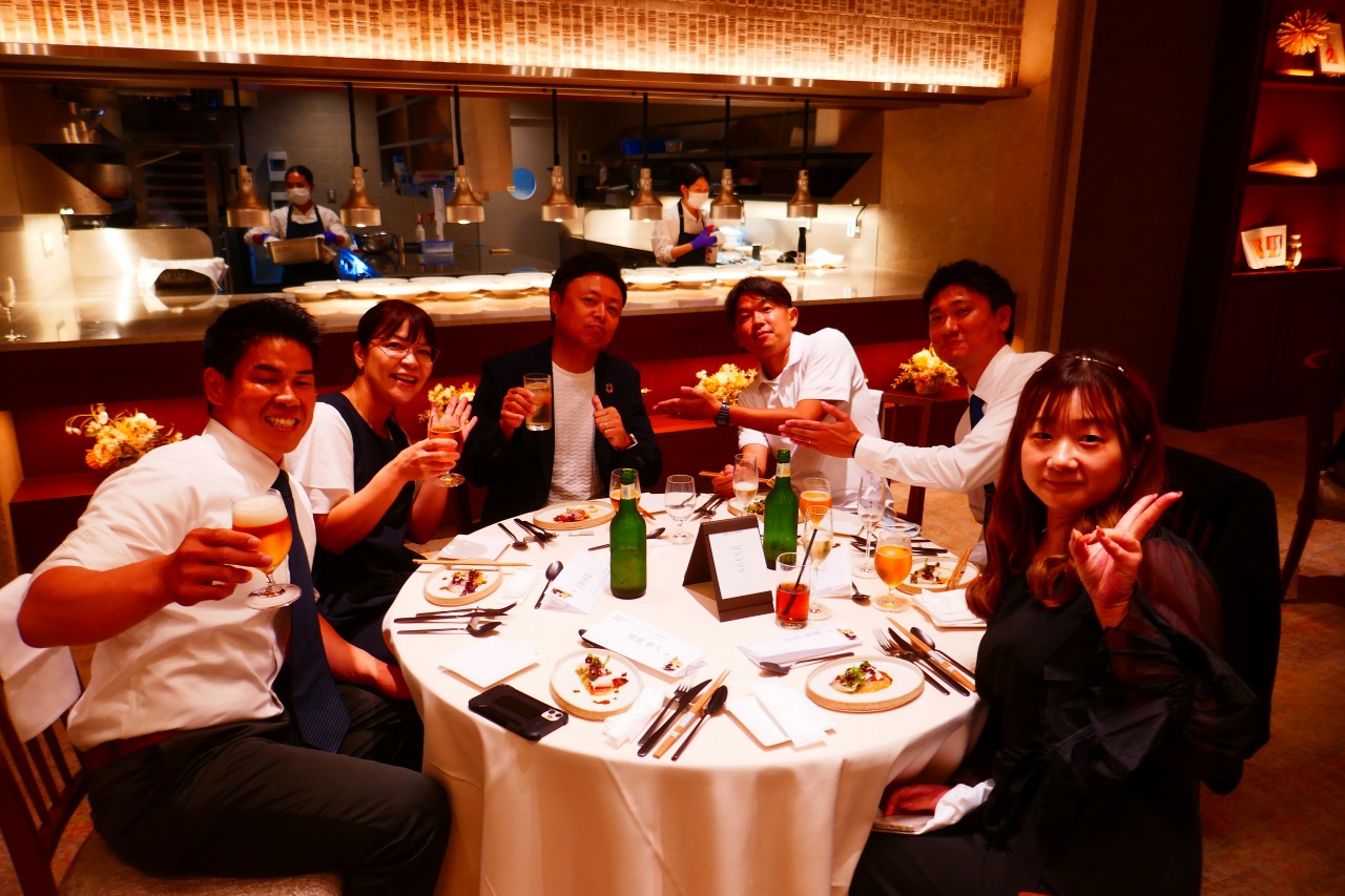 代表取締役の就任10周年記念パーティー