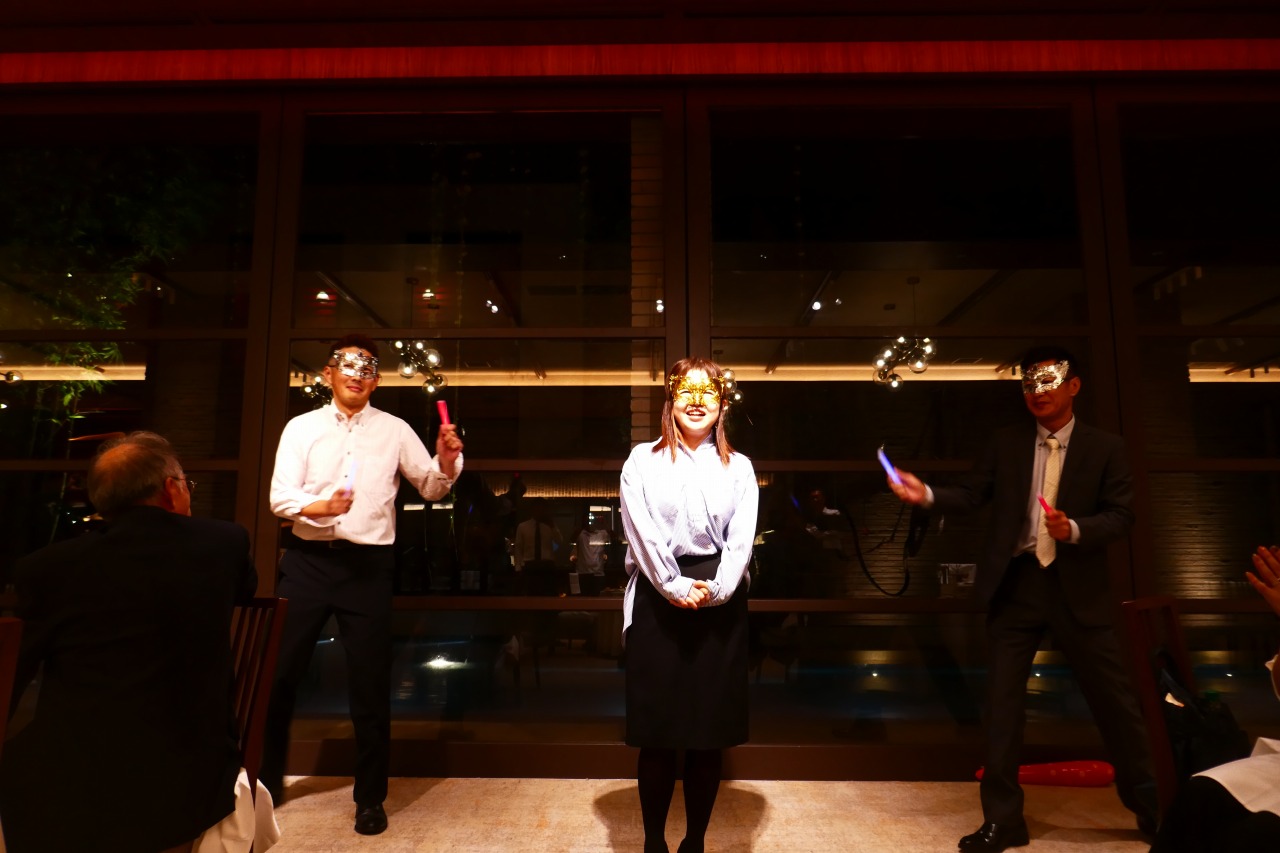 代表取締役の就任10周年記念パーティー