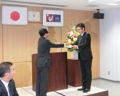 テシマ工業平成28年表彰写真優秀施工業者2
